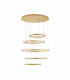 Agos Integrated LED Pendant Ceiling Light Gold Aluminium LED 444W 11040Lm 3000K-1
