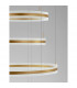 Agos Integrated LED Pendant Ceiling Light Gold Aluminium LED 444W 11040Lm 3000K-4