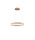 Agos Integrated LED Pendant Ceiling Light Gold Aluminium LED 75W 2947Lm 3000K-1