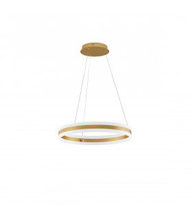 Agos Integrated LED Pendant Ceiling Light Gold Aluminium LED 75W 2947Lm 3000K-1