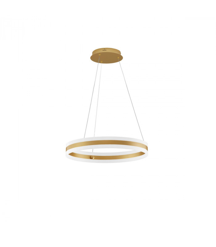 Agos Integrated LED Pendant Ceiling Light Gold Aluminium LED 75W 2947Lm 3000K-1