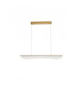 Agos Integrated LED Pendant Ceiling Light Gold Aluminium LED 33W 2561Lm 3000K-1