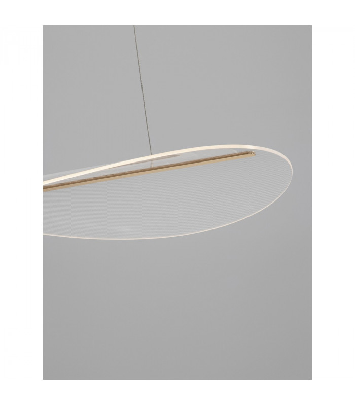 Agos Pendant Ceiling Light Gold Aluminium LED 5W 421Lm 3000K-3