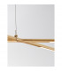 Raccio Integrated LED Pendant Ceiling Light Brass Gold Metal LED 27W 1491Lm 3000K-8