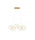 Nebula Integrated LED Pendant Ceiling Light Copper Metal LED 22W 1822Lm 3000K-1