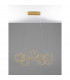 Nebula Integrated LED Pendant Ceiling Light Copper Metal LED 22W 1822Lm 3000K-3