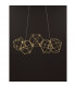 Nebula Integrated LED Pendant Ceiling Light Copper Metal LED 22W 1822Lm 3000K-5