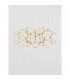 Nebula Integrated LED Pendant Ceiling Light Copper Metal LED 29W 1633Lm 3000K-3