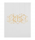 Nebula Integrated LED Pendant Ceiling Light Copper Metal LED 29W 1633Lm 3000K-4