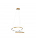 Girish Integrated LED Pendant Ceiling Light Gold plating Stainless Steel LED 40W 2400Lm 3000K-1