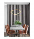Girish Integrated LED Pendant Ceiling Light Gold plating Stainless Steel LED 40W 2400Lm 3000K-2
