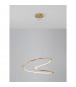 Girish Integrated LED Pendant Ceiling Light Gold plating Stainless Steel LED 40W 2400Lm 3000K-4