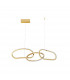 Girish Integrated LED Pendant Ceiling Light Gold plating Stainless Steel LED 40W 2000Lm 3000K-1
