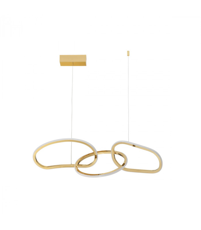 Girish Integrated LED Pendant Ceiling Light Gold plating Stainless Steel LED 40W 2000Lm 3000K-1