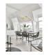 Girish Integrated LED Pendant Ceiling Light Gold plating Stainless Steel LED 40W 2000Lm 3000K-2