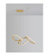 Girish Integrated LED Pendant Ceiling Light Gold plating Stainless Steel LED 40W 2000Lm 3000K-7