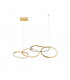 Girish Integrated LED Pendant Ceiling Light Gold plating Stainless Steel LED 50W 2400Lm 3000K-1