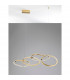 Girish Integrated LED Pendant Ceiling Light Gold plating Stainless Steel LED 50W 2400Lm 3000K-3