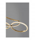 Girish Integrated LED Pendant Ceiling Light Gold plating Stainless Steel LED 50W 2400Lm 3000K-6