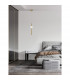 Neutron Integrated LED Pendant Ceiling Light Gold Aluminium LED 10W 733Lm 3000K-2