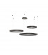 Motif Integrated LED Pendant Ceiling Light Sandy Black Aluminium LED 40/48/55W 13163Lm 3000K-1