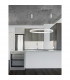 Motif Integrated LED Pendant Ceiling Light Sandy White Aluminium LED 70W 5984Lm 3000K-2