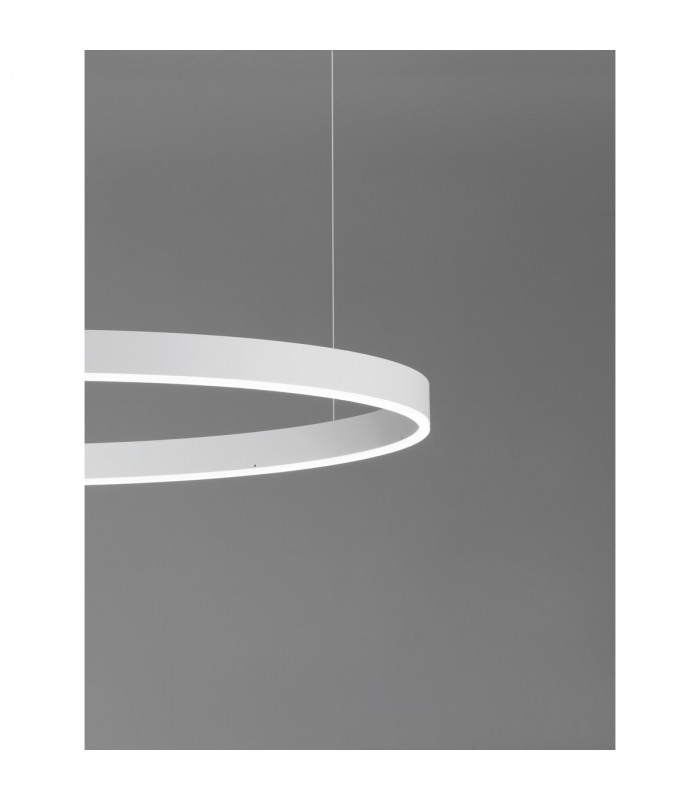 Motif Integrated LED Pendant Ceiling Light Sandy White Aluminium LED 70W 5984Lm 3000K-3
