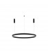 Motif Integrated LED Pendant Ceiling Light Sandy Black Aluminium LED 70W 5984Lm 3000K-1