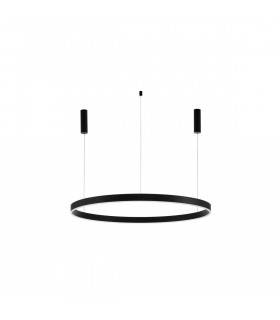 Motif Integrated LED Pendant Ceiling Light Sandy Black Aluminium LED 70W 5984Lm 3000K-1