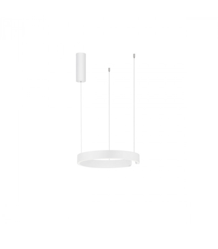 Selby Integrated LED Pendant Ceiling Light Sandy White Aluminium LED 45W 2490Lm 3000K-1