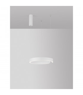 Selby Integrated LED Pendant Ceiling Light Sandy White Aluminium LED 45W 2490Lm 3000K-2