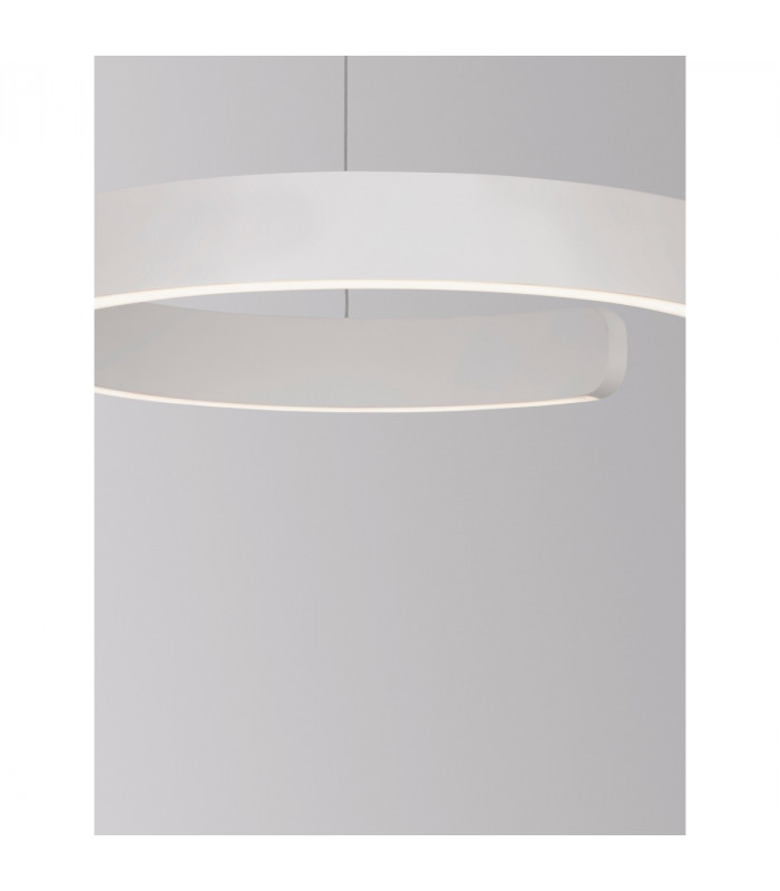 Selby Integrated LED Pendant Ceiling Light Sandy White Aluminium LED 45W 2490Lm 3000K-5