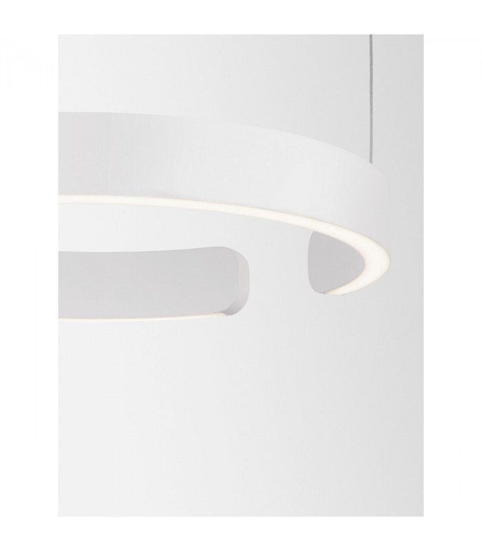 Selby Integrated LED Pendant Ceiling Light Sandy White Aluminium LED 45W 2490Lm 3000K-7