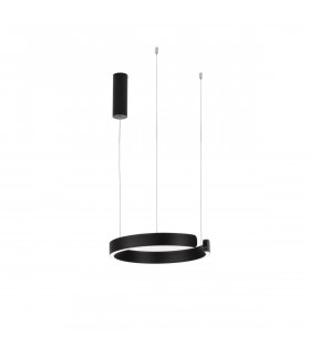 Selby Integrated LED Pendant Ceiling Light Sandy Black Aluminium LED 45W 2490Lm 3000K-1