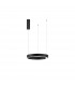 Selby Integrated LED Pendant Ceiling Light Sandy Black Aluminium LED 45W 2490Lm 3000K-3