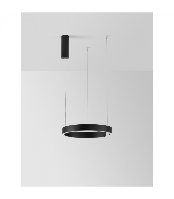 Selby Integrated LED Pendant Ceiling Light Sandy Black Aluminium LED 45W 2490Lm 3000K-6