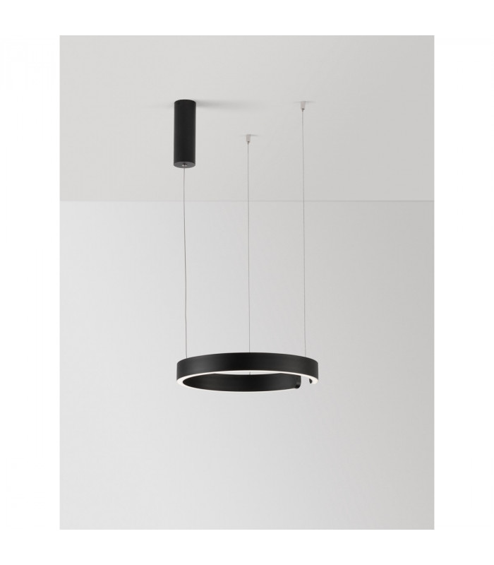 Selby Integrated LED Pendant Ceiling Light Sandy Black Aluminium LED 45W 2490Lm 3000K-7