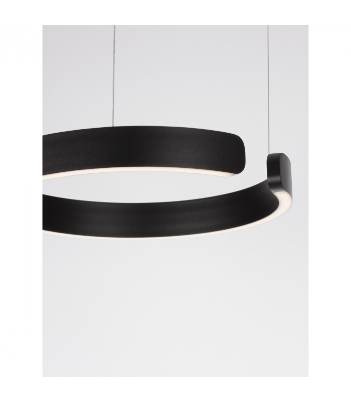 Selby Integrated LED Pendant Ceiling Light Sandy Black Aluminium LED 45W 2490Lm 3000K-10