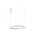 Selby Integrated LED Pendant Ceiling Light Sandy White Aluminium LED 50W 2950Lm 3000K-1