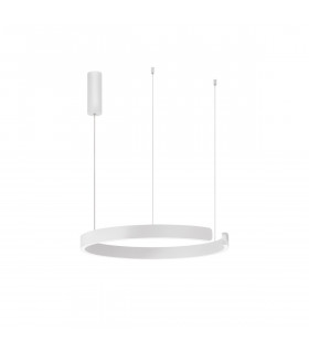 Selby Integrated LED Pendant Ceiling Light Sandy White Aluminium LED 50W 2950Lm 3000K-1