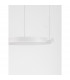 Selby Integrated LED Pendant Ceiling Light Sandy White Aluminium LED 50W 2950Lm 3000K-5