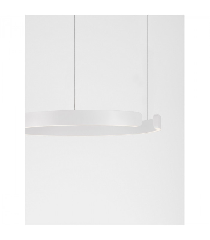 Selby Integrated LED Pendant Ceiling Light Sandy White Aluminium LED 50W 2950Lm 3000K-5