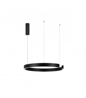 Selby Integrated LED Pendant Ceiling Light Sandy Black Aluminium LED 50W 2950Lm 3000K-1