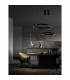 Selby Integrated LED Pendant Ceiling Light Sandy Black Aluminium LED 50W 2950Lm 3000K-2