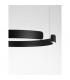 Selby Integrated LED Pendant Ceiling Light Sandy Black Aluminium LED 50W 2950Lm 3000K-5
