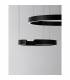 Selby Integrated LED Pendant Ceiling Light Sandy Black Aluminium LED 50W 2950Lm 3000K-7
