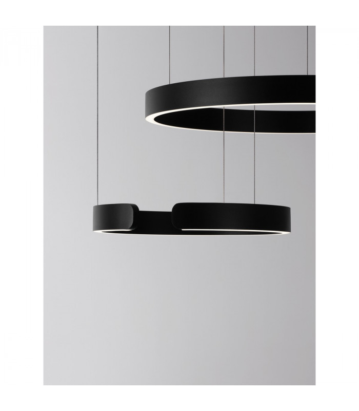 Selby Integrated LED Pendant Ceiling Light Sandy Black Aluminium LED 50W 2950Lm 3000K-7