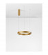 Selby Integrated LED Pendant Ceiling Light Brass Gold Aluminium LED 45W 2490Lm 3000K-3
