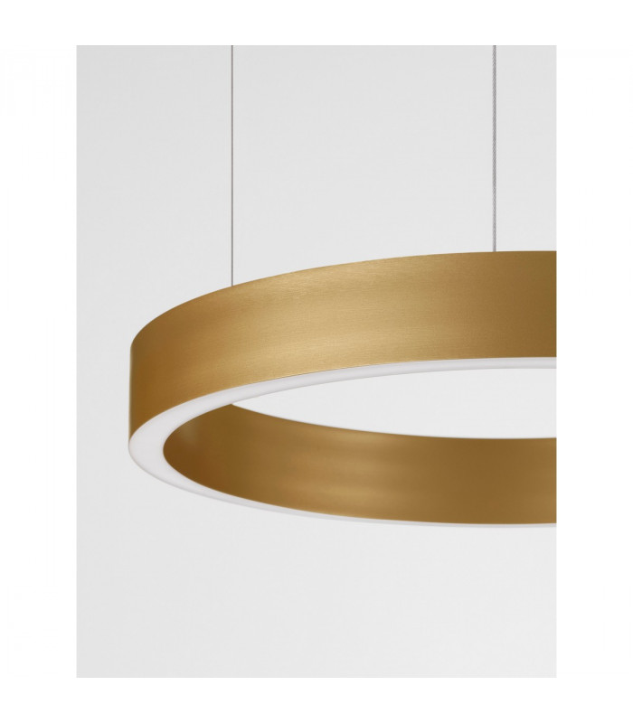 Selby Integrated LED Pendant Ceiling Light Brass Gold Aluminium LED 45W 2490Lm 3000K-5