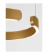 Selby Integrated LED Pendant Ceiling Light Brass Gold Aluminium LED 45W 2490Lm 3000K-6